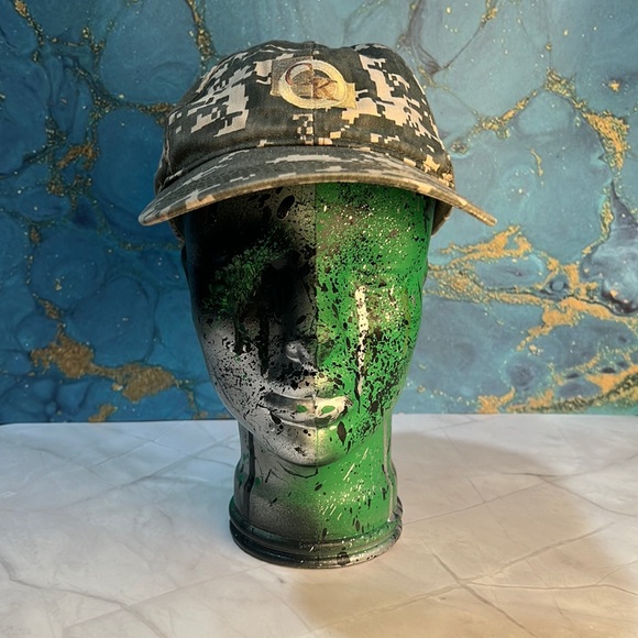 Calvin Klein digital camo hat. - Picture 1 of 5